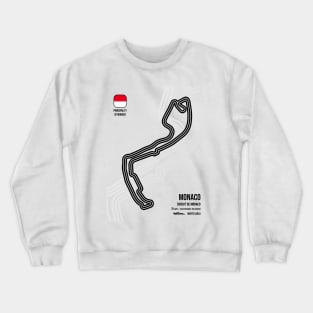 Monte Carlo Race Track Crewneck Sweatshirt